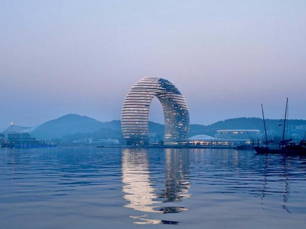 Chiński architektura: W hotelu „Sheraton” w Huzhou