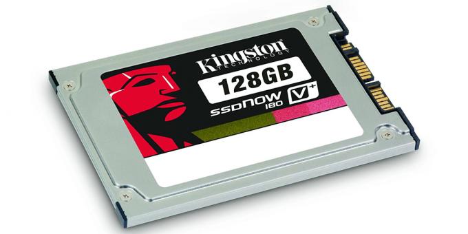 Jaki jest najlepszy SSD: Kingston SSDNow napęd Compact V + 180 w obudowie 1,8 "