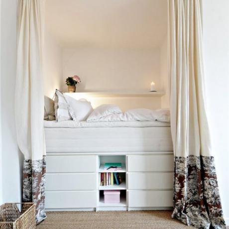 Zaprojektować małe mieszkania: łóżko-kredens