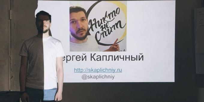 Sergey Kaplichny, copywriter w wydawnictwie „Mit”
