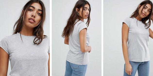 Podstawowe damskie koszulki z europejskich sklepów: Podstawowe T-shirt przez Asos