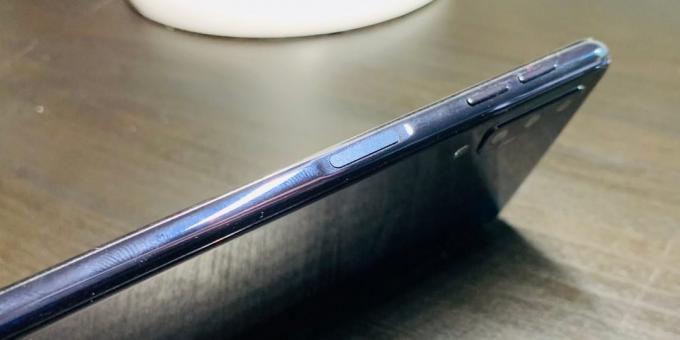 Samsung Galaxy A7: odcisków palców