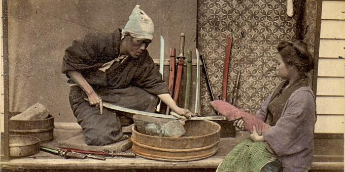 Miecze samurajskie zostały wykute z tysięcy warstw stali