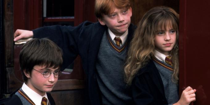 Kadr z filmu "Harry Potter i Kamień Filozoficzny"