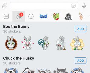 Telegram posłaniec pojawił maski i zdolność do tworzenia animacji GIF