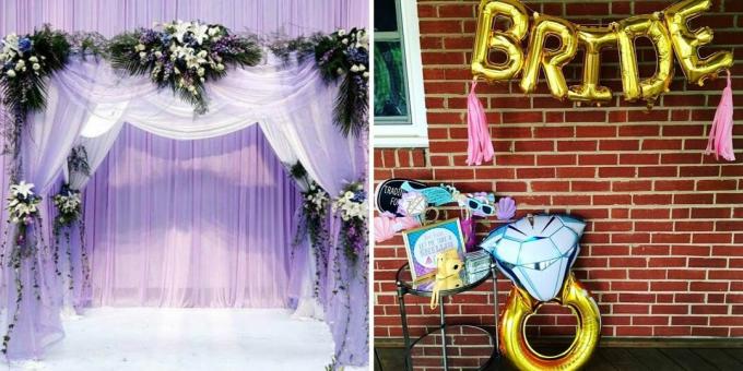 8 sklepów na AliExpress z przygotowaniami do ślubu: korzyść dekoracji przyjęcia