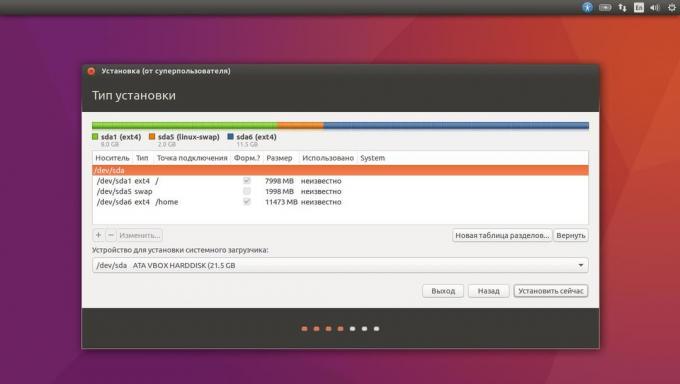Zainstalować Ubuntu zamiast obecnego systemu w trybie ręcznym