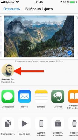  Mac iPhone: pliki, wysyłać dokumenty, linki