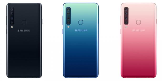 Samsung Galaxy A9: Kolory