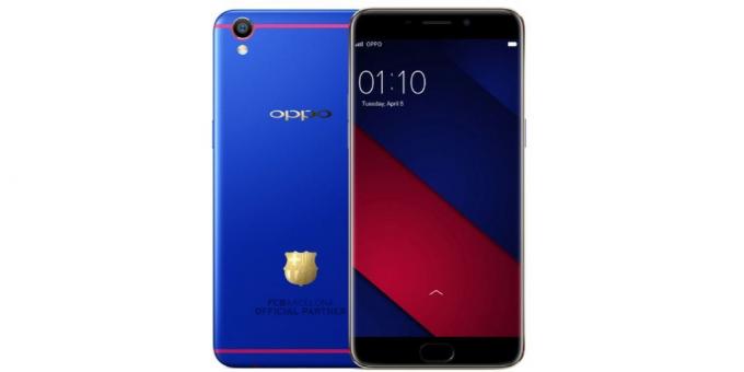 Smartfony OPPO: W 2017 OPPO OPPO wydała markowych modelu R11 dla klubu fanów „Barcelona”